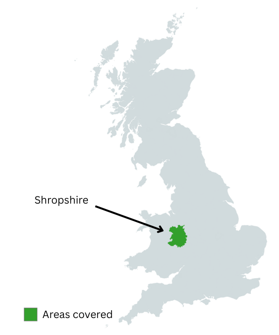 We cover kitchen design in Shropshire